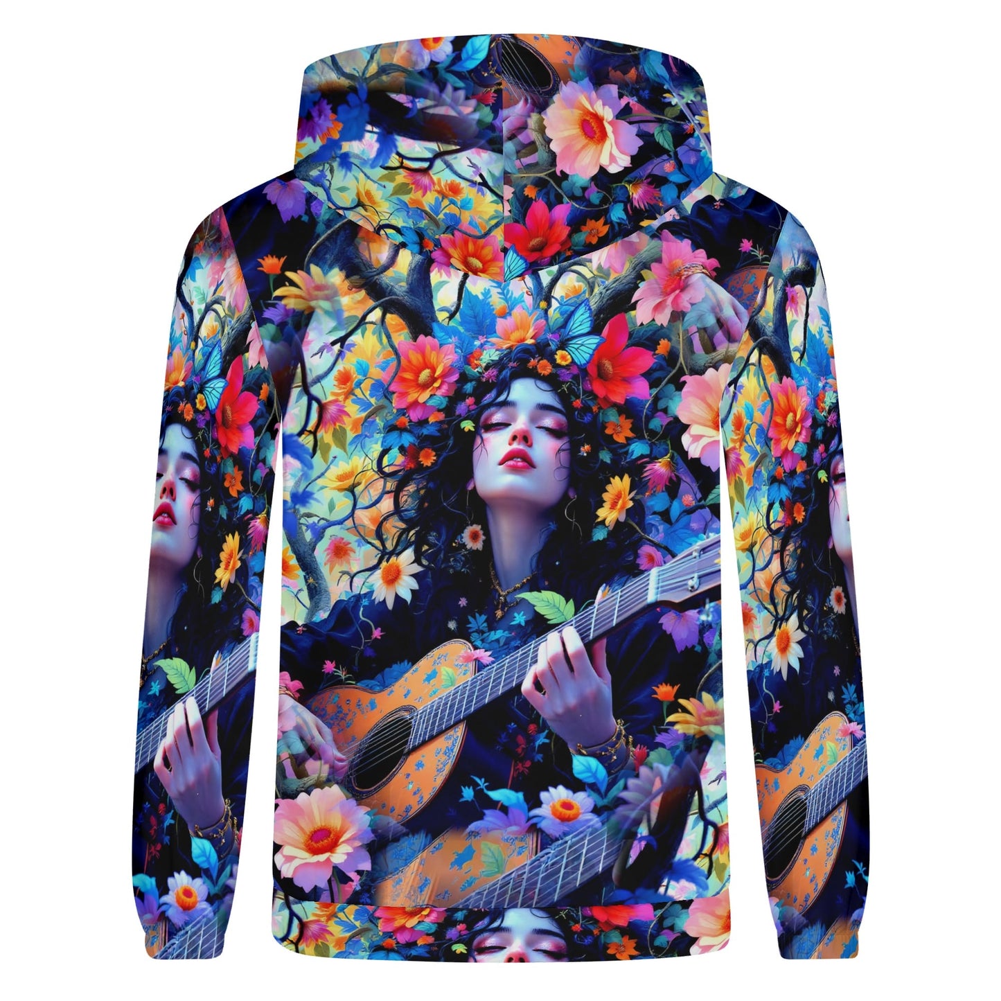 Garden of Sound - Unisex Hoodie - A Musical Bloom