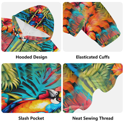 Tropical Paradise - Unisex Hoodie - A Vibrant Escape