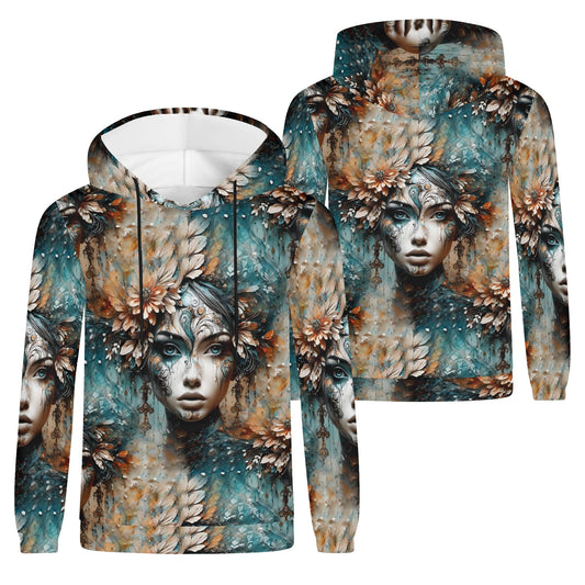 Seraph Shade - Unisex Hoodie - A Dreamlike Portrait