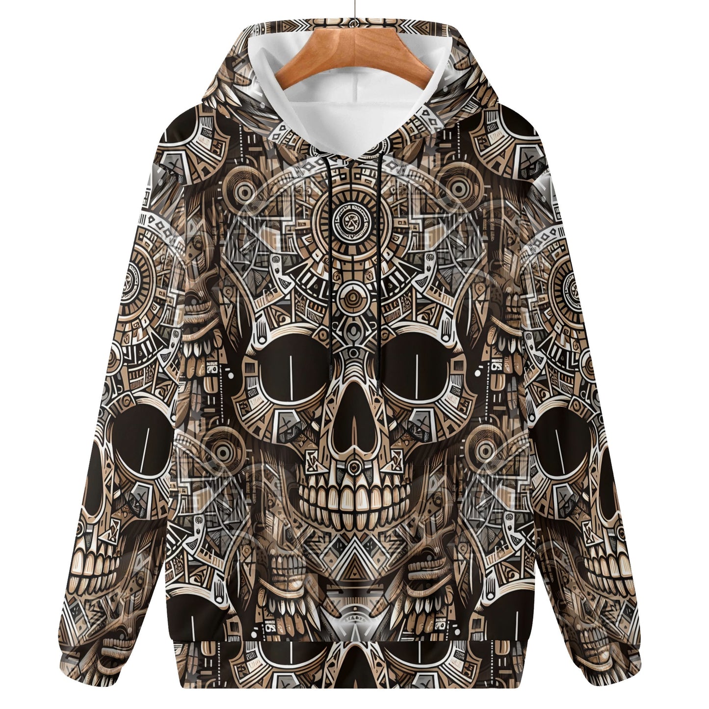 Skull Totem - Unisex Hoodie - A Fusion of Art and Rebellion