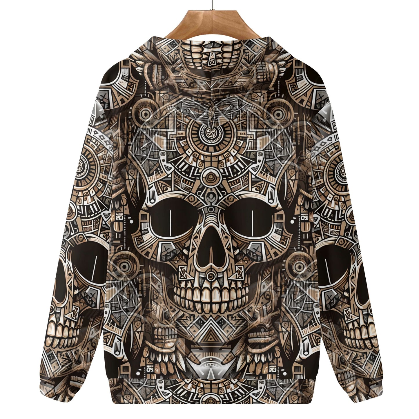 Skull Totem - Unisex Hoodie - A Fusion of Art and Rebellion