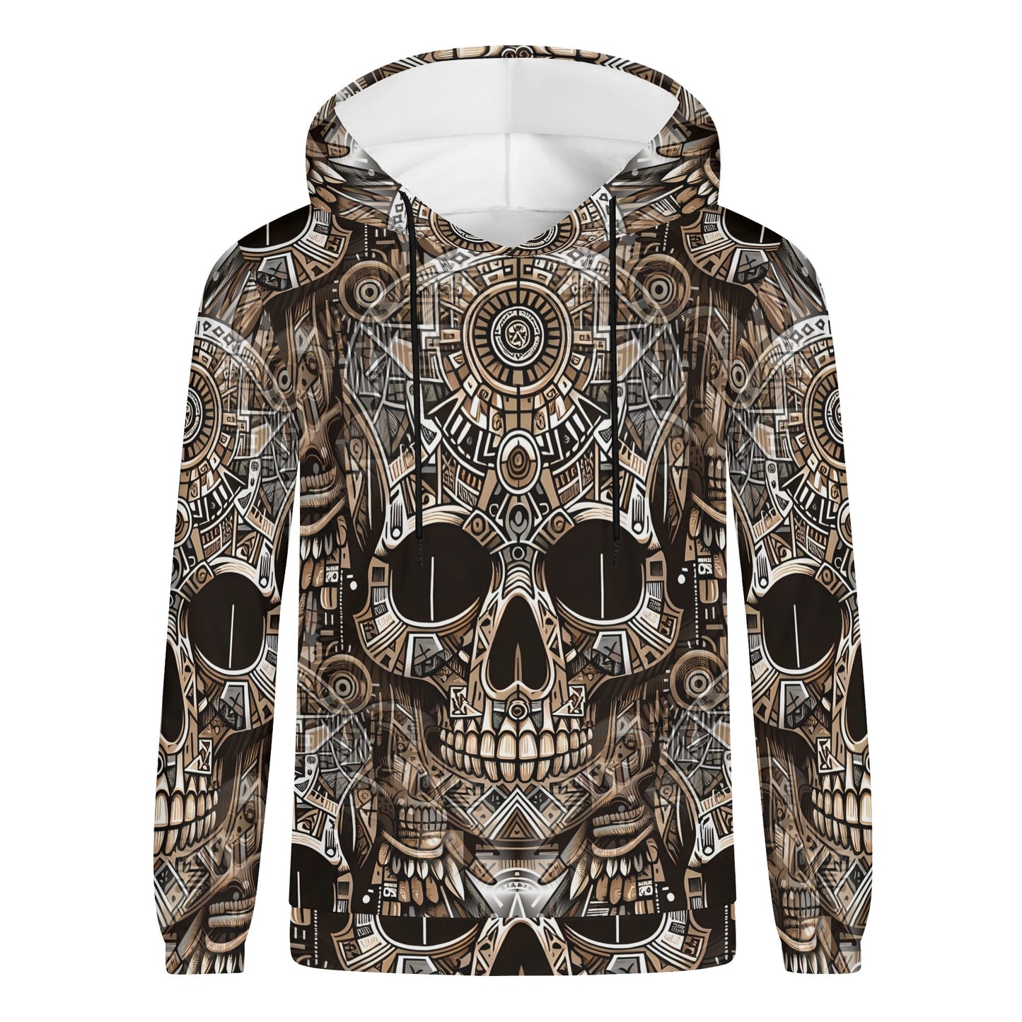 Skull Totem - Unisex Hoodie - A Fusion of Art and Rebellion