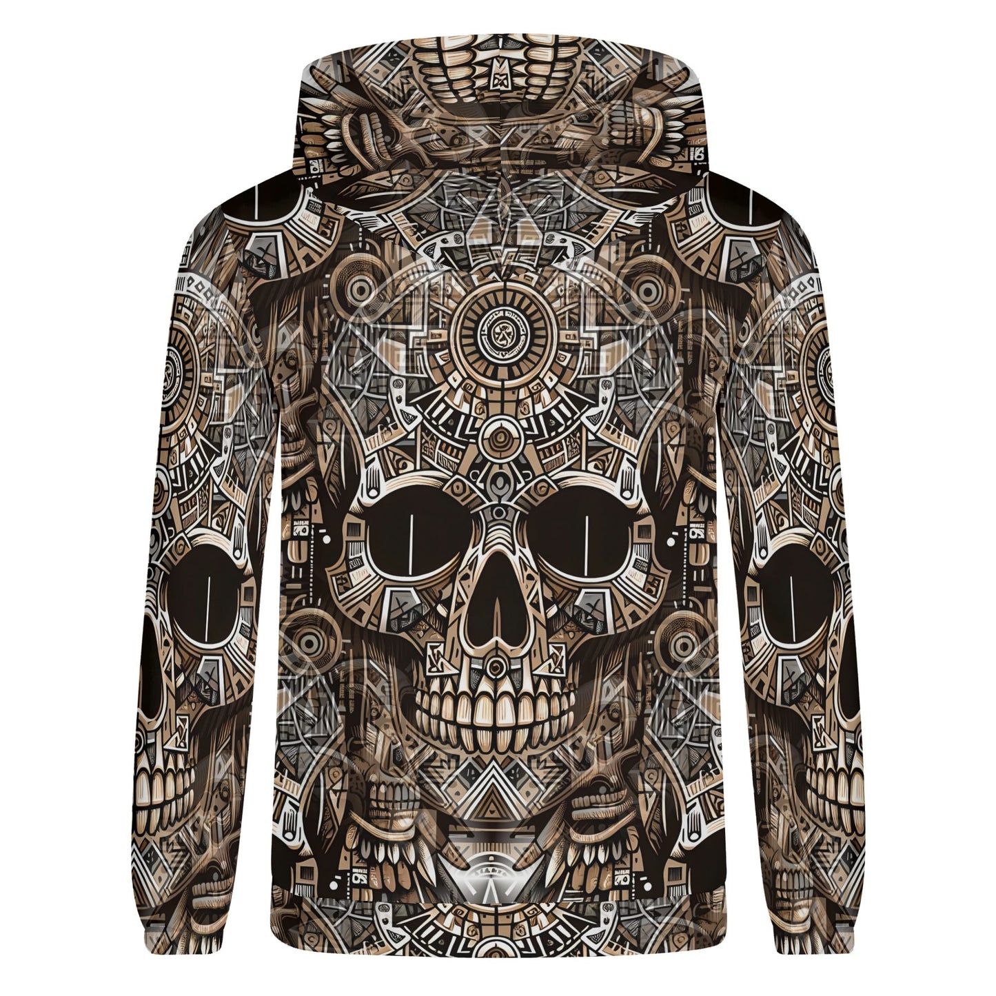 Skull Totem - Unisex Hoodie - A Fusion of Art and Rebellion