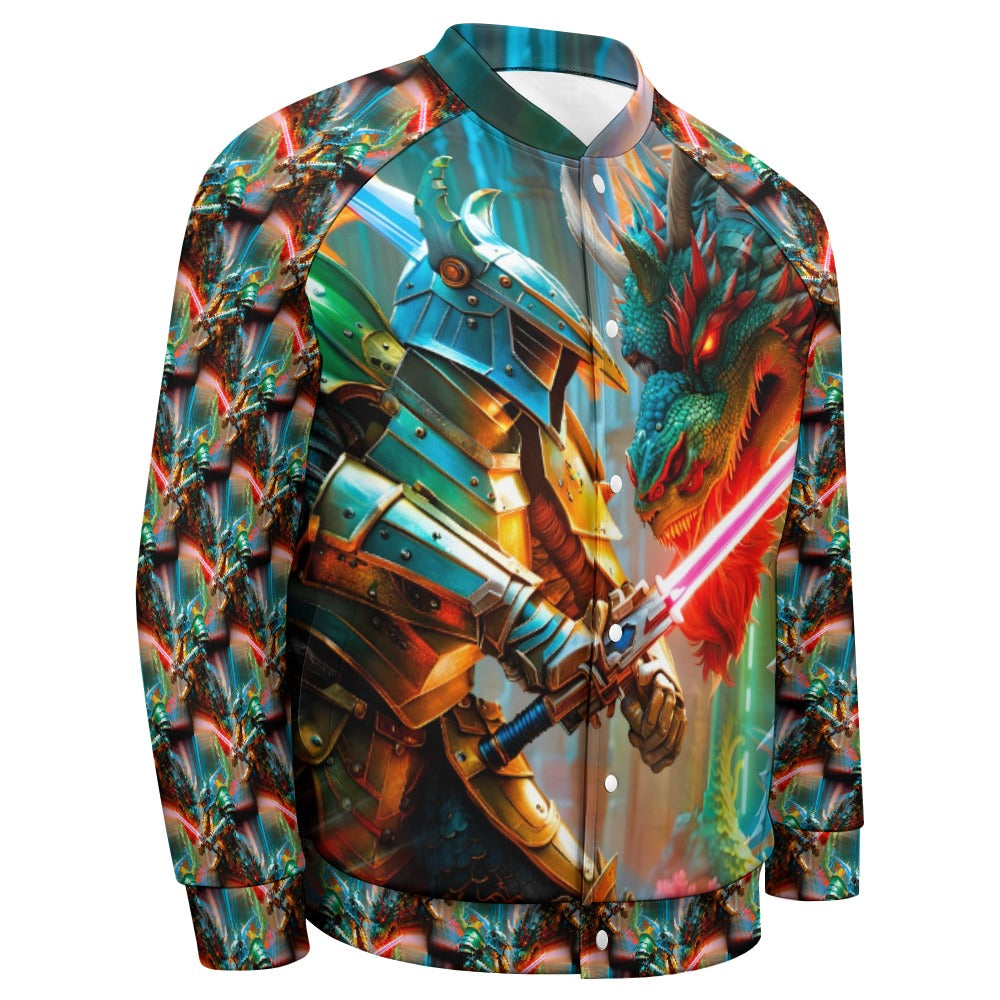 The Dragon's Bane - All-Over-Print Baseball Jacket