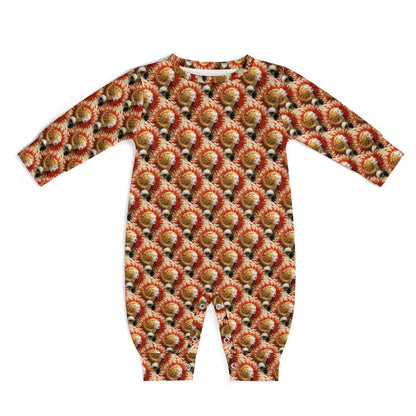 Celestial Rift - Patterned Baby Romper