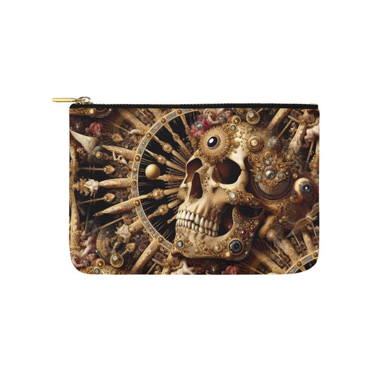 Baroque Bliss - Celestial Skull Zip Pouch