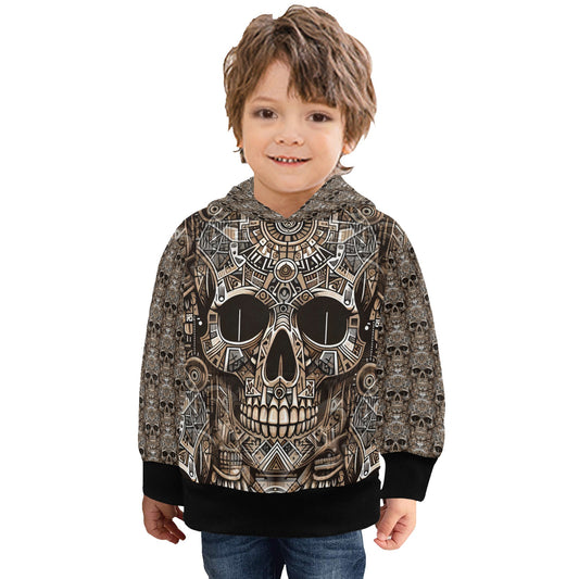 Skull Totem - Kids Hoodie 2-7 years