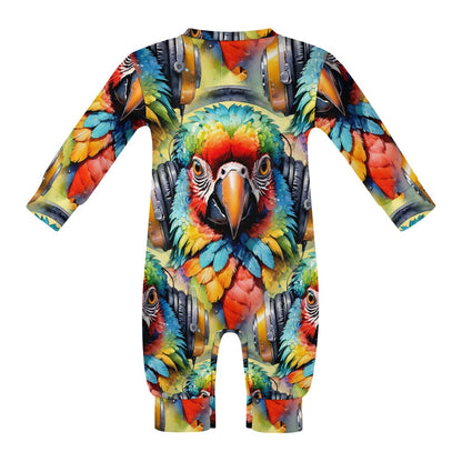 Macaw Beats - Baby Romper