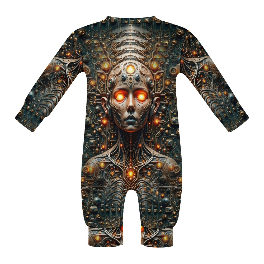 Circuit Soul - Cybernetic Baby Onesie