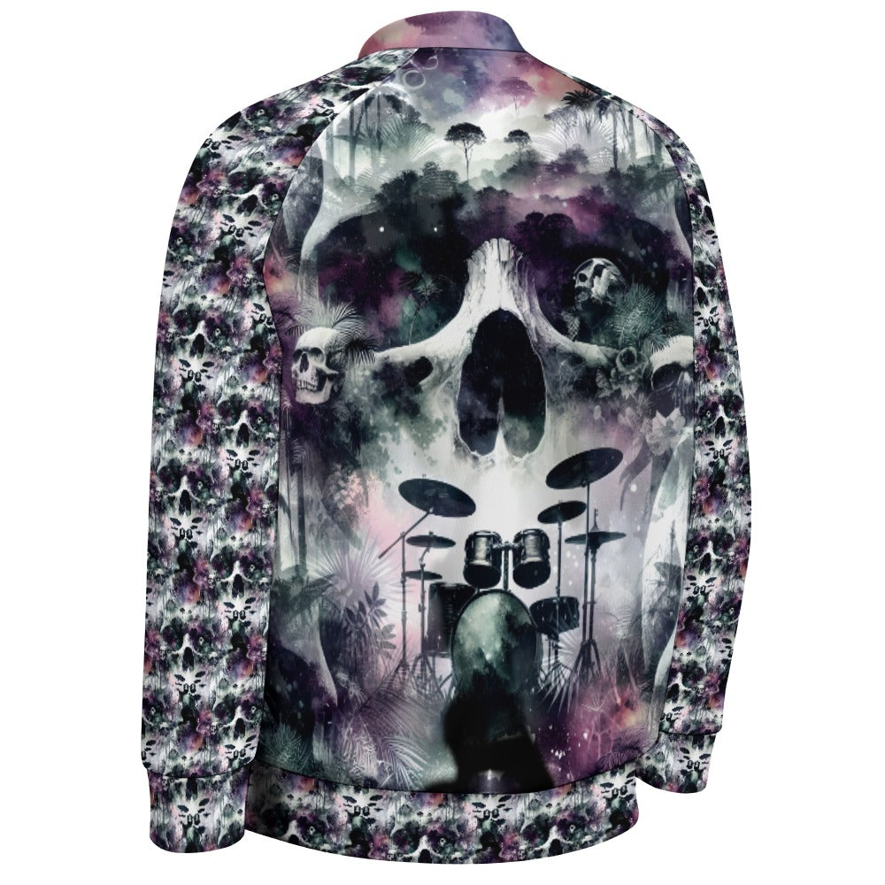 Skull Sessions - All-Over-Print Baseball Jacket