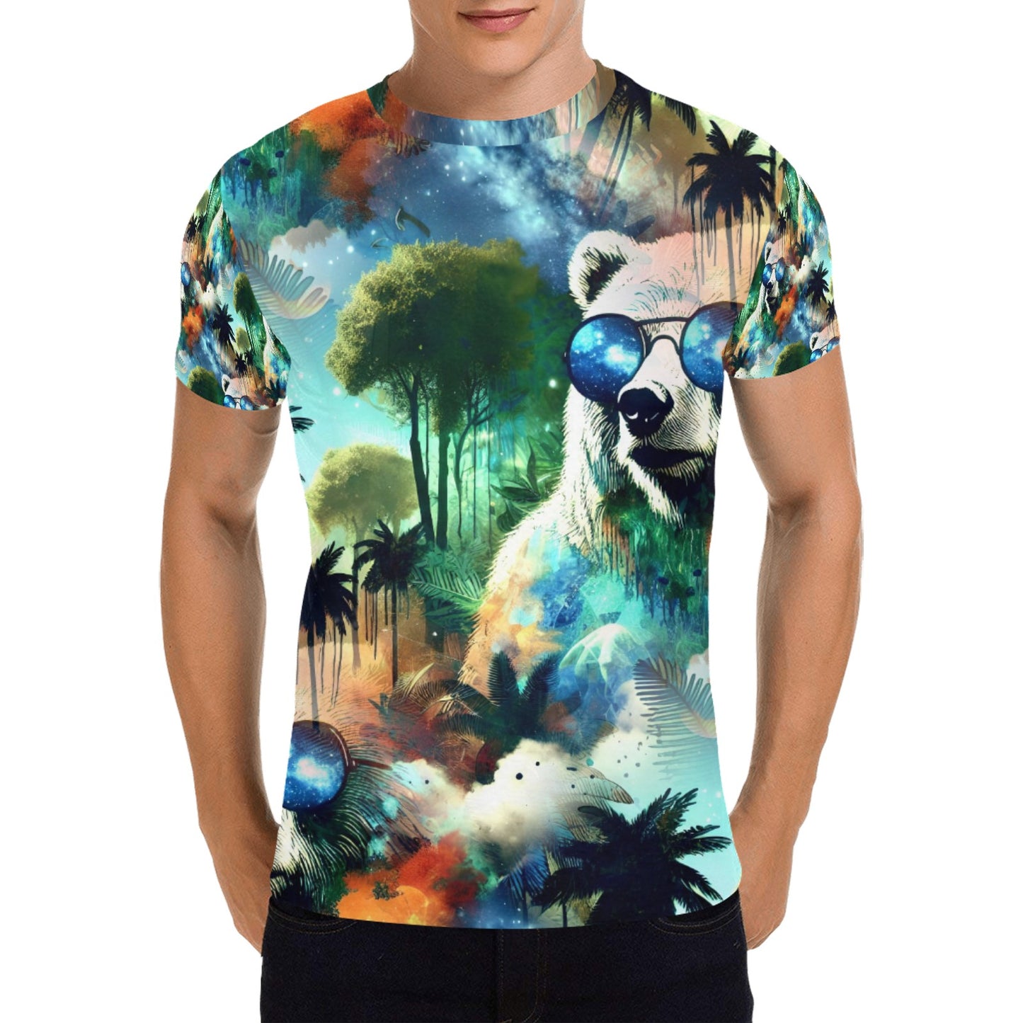 Shades in Paradise - Unisex All Over Print T-Shirt