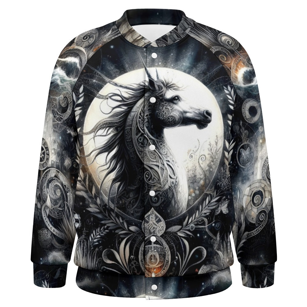 Celestial Charger - Mystic Baseball Jacket