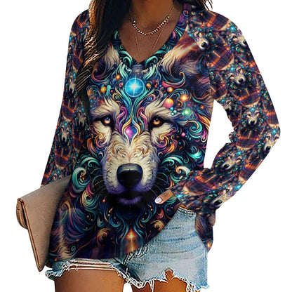 Stardust Wolf - Women's Tee