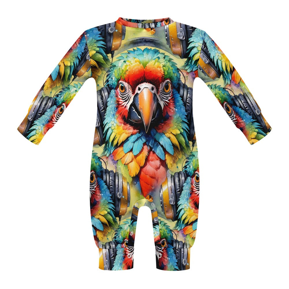 Macaw Beats - Baby Romper