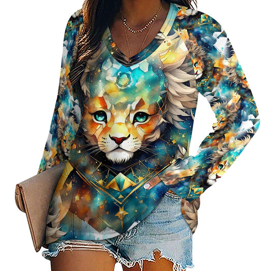 Chibi Lion Cosmic - Mystical Women's Tee