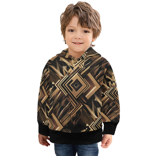 Metallic Maze - Little Kids Hoodie - A Fashion Statement - 2-7 years