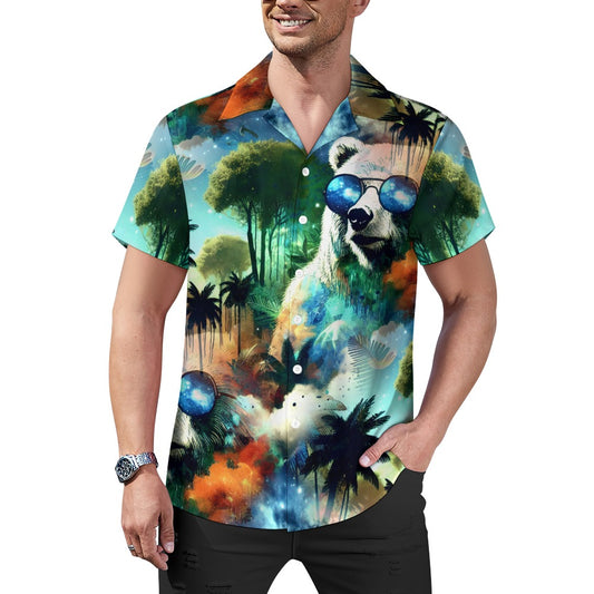 Shades in Paradise - Cuban Collar Shirt