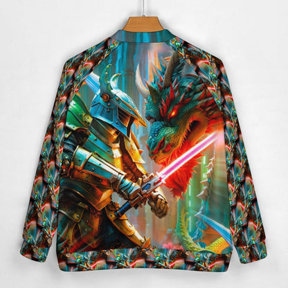 The Dragon's Bane - All-Over-Print Baseball Jacket