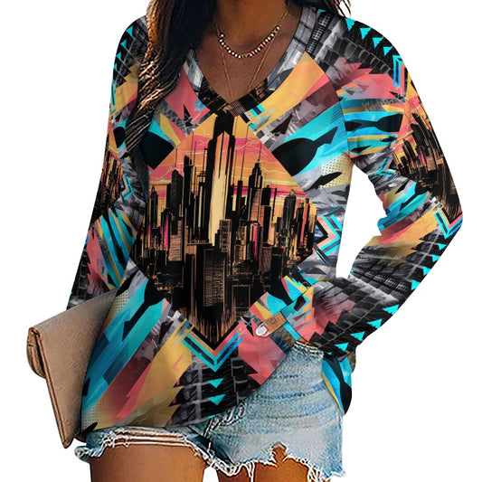 Neon Nights - Women's Tee - A Futuristic Vibe