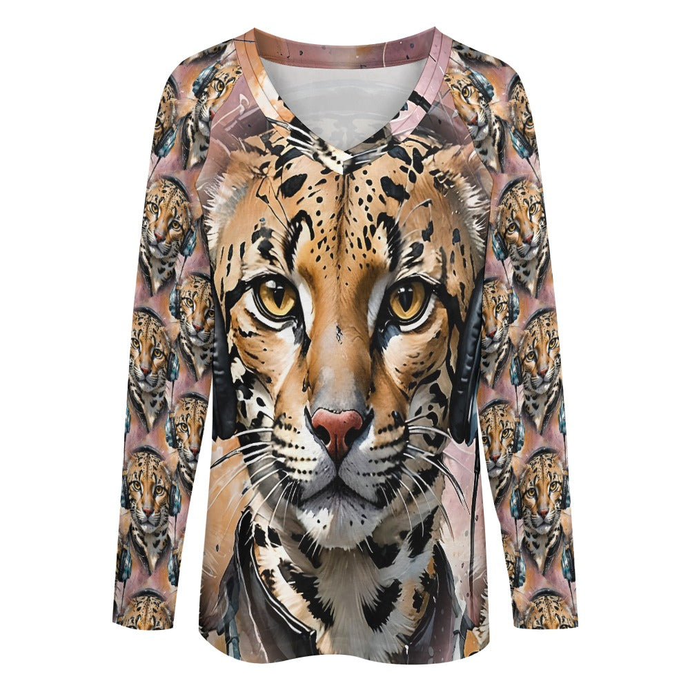 Ocelot Beats - Stylish Women's Tee