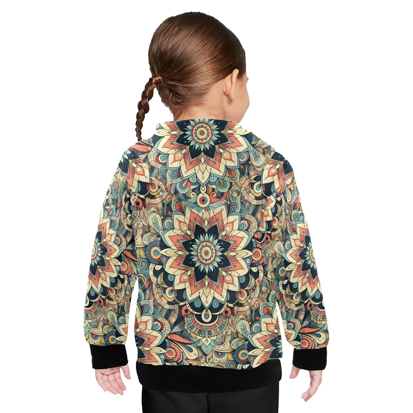 Visual Feast - Little Kids Hoodie - A Kaleidoscope of Colors - 2-7 years