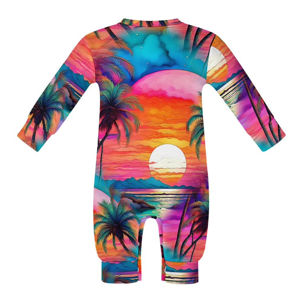 Ocean's Kiss - Baby Onesie - A Tropical Dream