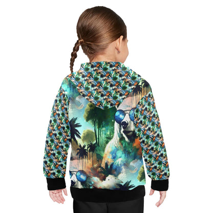 Shades in Paradise - Kids Hoodie 2-7 years