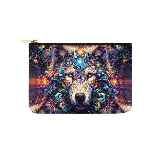 Stardust Wolf - Zip Pouch