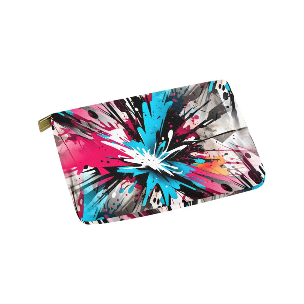 Inked Up - Explosive Art Zip Pouch