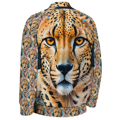 Cheetah Beats - All-Over-Print Baseball Jacket