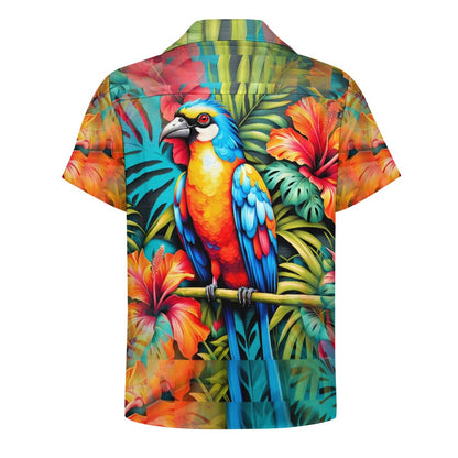 Tropical Paradise - Cuban Collar Shirt