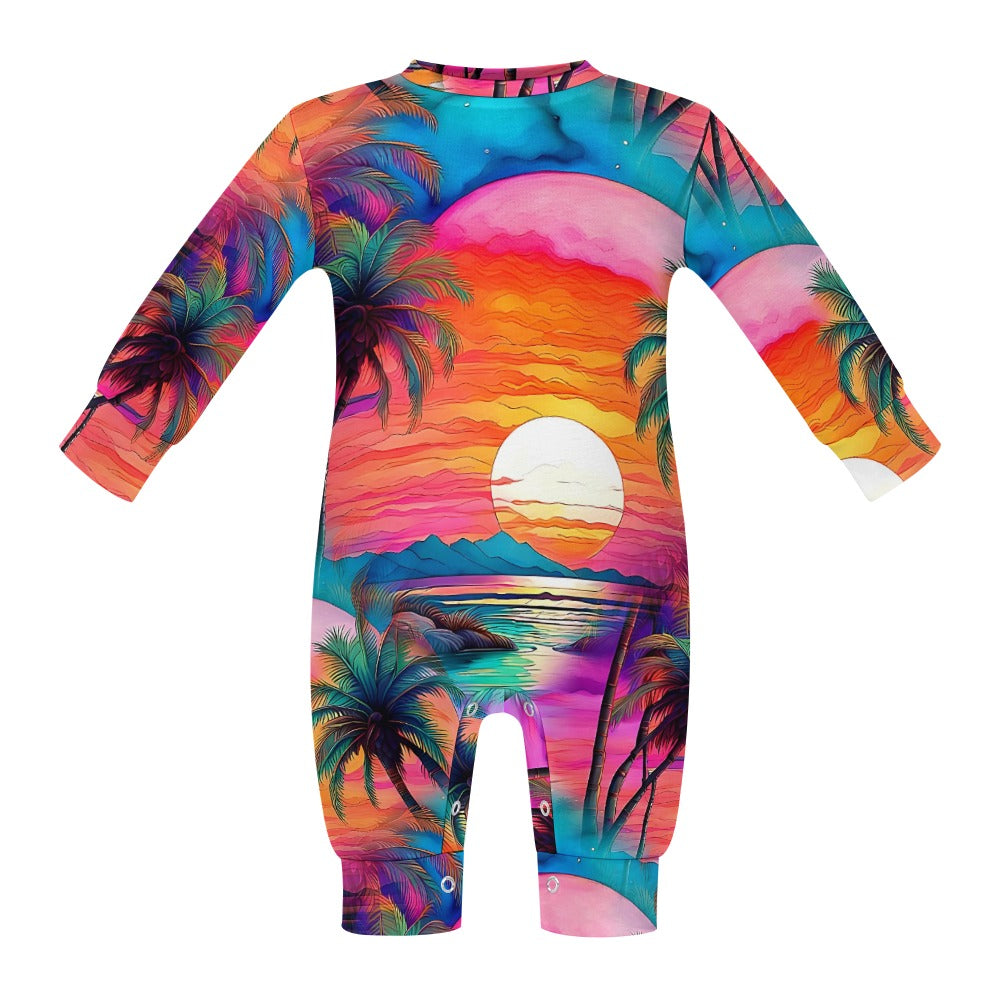 Ocean's Kiss - Baby Onesie - A Tropical Dream