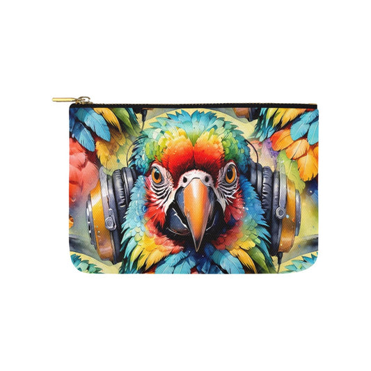 Macaw Beats - Tropical Tunes Zip Pouch