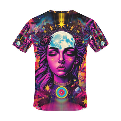 Celestial Chic - Unisex All Over Print Cosmic Beauty T-Shirt