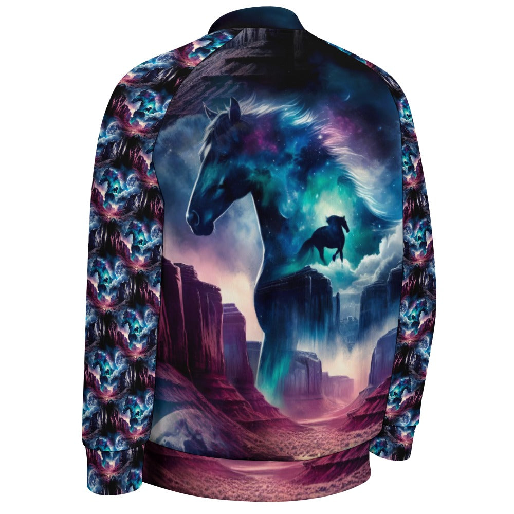 Wild West Wanderer - All-Over-Print Baseball Jacket