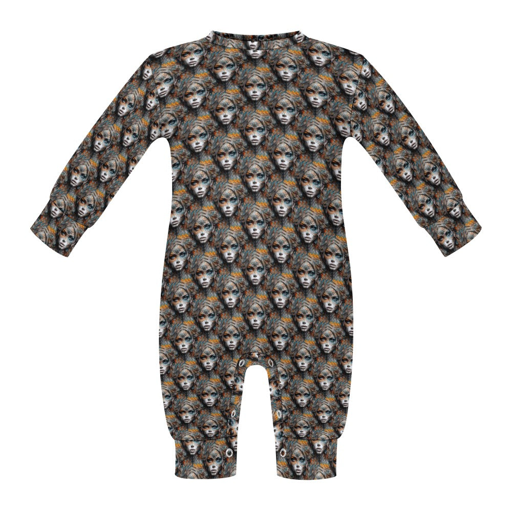 Mystique - Patterned Baby Romper