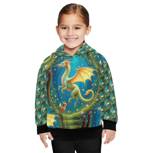 Dragon's Daydream - Kids Hoodie 2-7 years