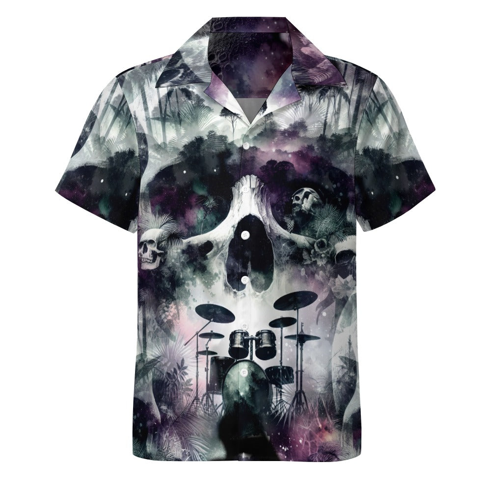 Skull Sessions - Cuban Collar Shirt