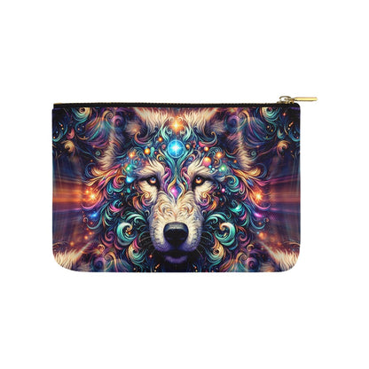 Stardust Wolf - Zip Pouch