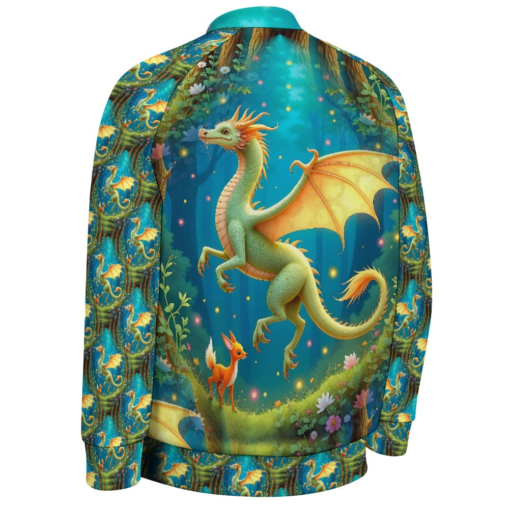 Dragon's Daydream - All-Over-Print Baseball Jacket