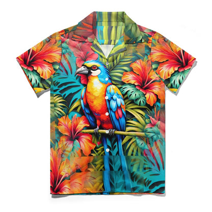 Tropical Paradise - Cuban Collar Shirt