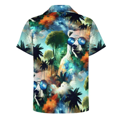 Shades in Paradise - Cuban Collar Shirt