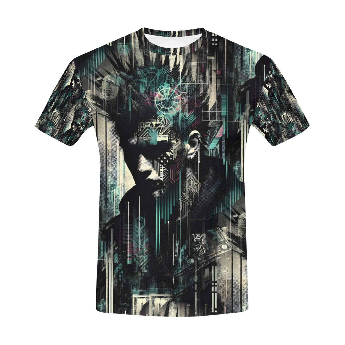 Distorted Dreams - Unisex All Over Print T-Shirt