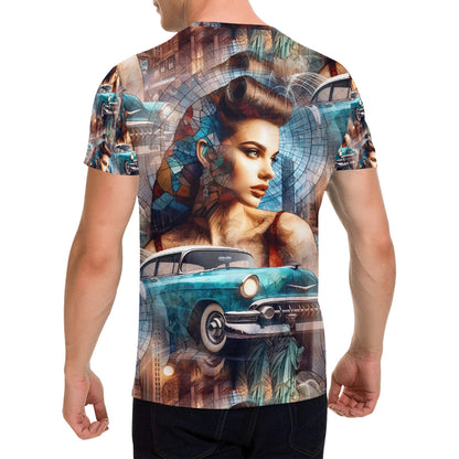 50s Sweetheart - Unisex All Over Print T-Shirt