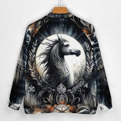 Celestial Charger - Mystic Baseball Jacket