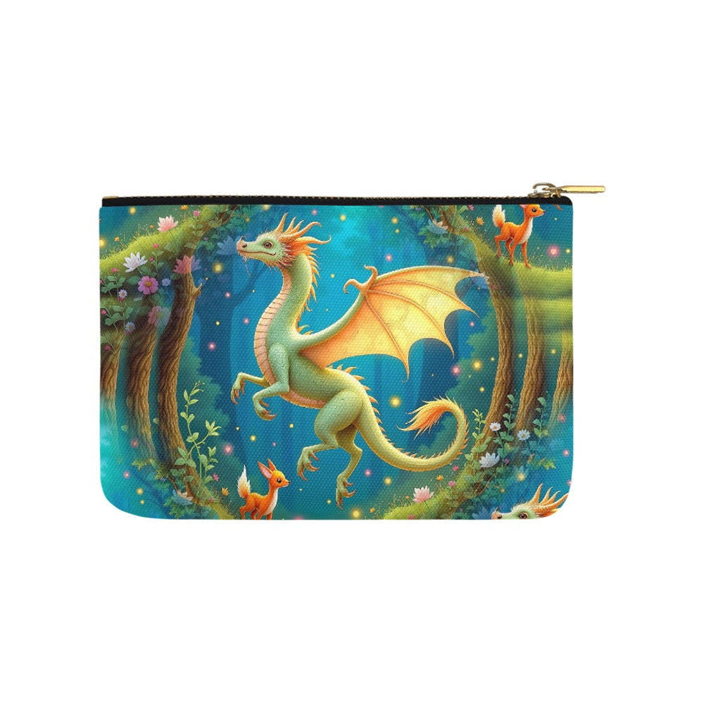 Dragon's Daydream - Enchanted Forest Zip Pouch