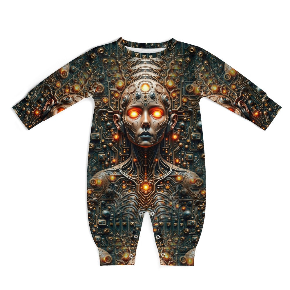 Circuit Soul - Cybernetic Baby Onesie