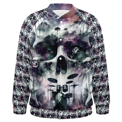 Skull Sessions - All-Over-Print Baseball Jacket