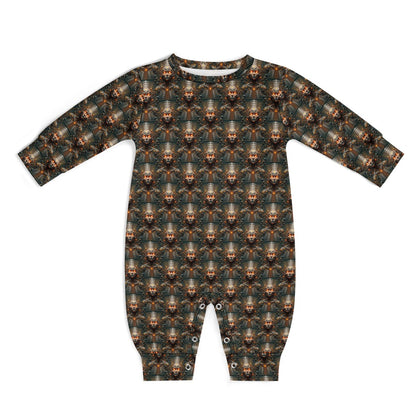 Circuit Soul - Patterned Cybernetic Baby Onesie