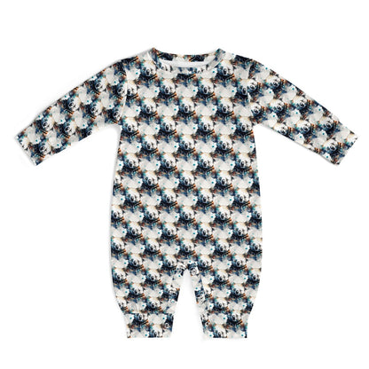 Chibi Koala - Patterned Baby Romper